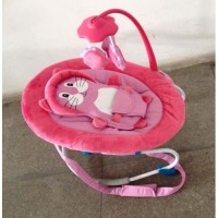 Детский шезлонг качалка Baby Tilly BT-BB-0002 (розовый)