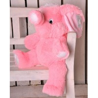 Розовый слон 90 см