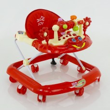 Детские ходунки музыкальные модель 528 (красный)