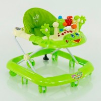 Детские ходунки музыкальные модель 528 (зеленый)