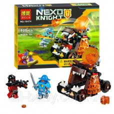 Конструктор Bela 10474 Nexo Knights (аналог Лего 70311) "Безумная катапульта", 105 деталей