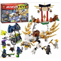 Конструктор Bela серия NINJA / Ниндзя 10397 Дракон Мастера Ву (аналог Lego Ninjago 70734) 573 деталей