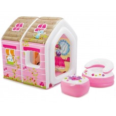 Детский надувной игровой домик "Princess Play House" Intex 48635