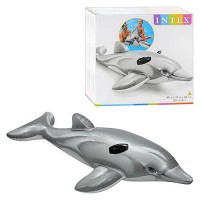 Детский надувной плотик "Дельфин" Intex 58535