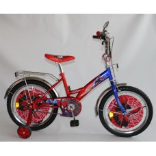 Детский велосипед 18'' BT-CB-0009 Спайдермен красный с синим