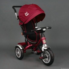 Детский трехколесный велосипед (надувные колеса) Best Trike 5388 красный